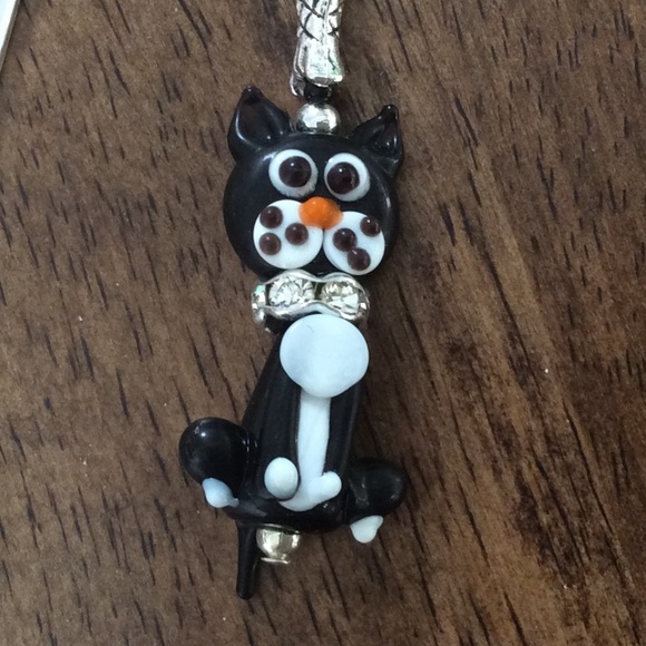 Other - Lampwork Beads "Cat" Bookmarks (8)